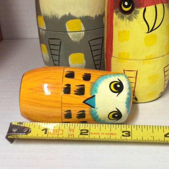 New Owl Nesting Dolls - Picture 5 of 14